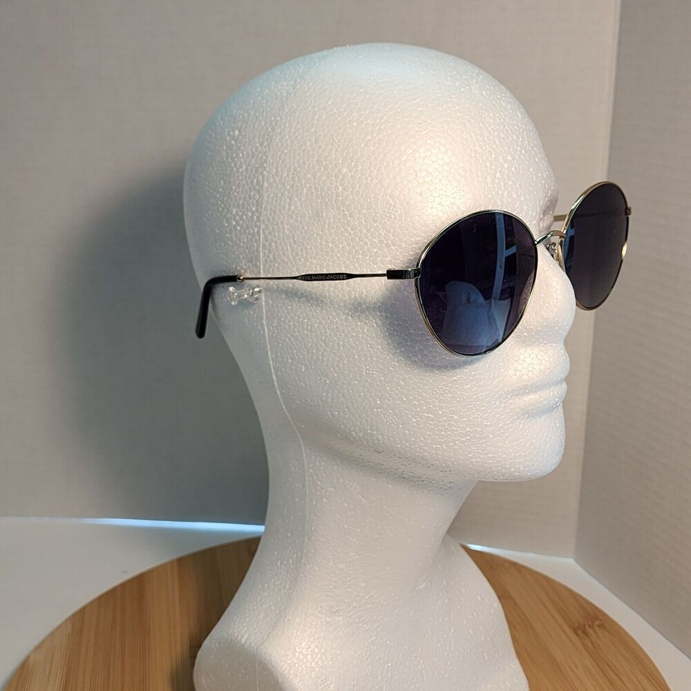THE Marc Jacobs Womens Sunglasses Aviator 566/F/S RHL Gold Black 60/16/145 - Picture 10 of 10